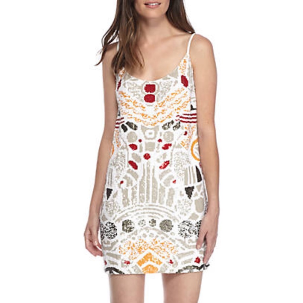 FRENCH CONNECTION Adanya Shine On Dress